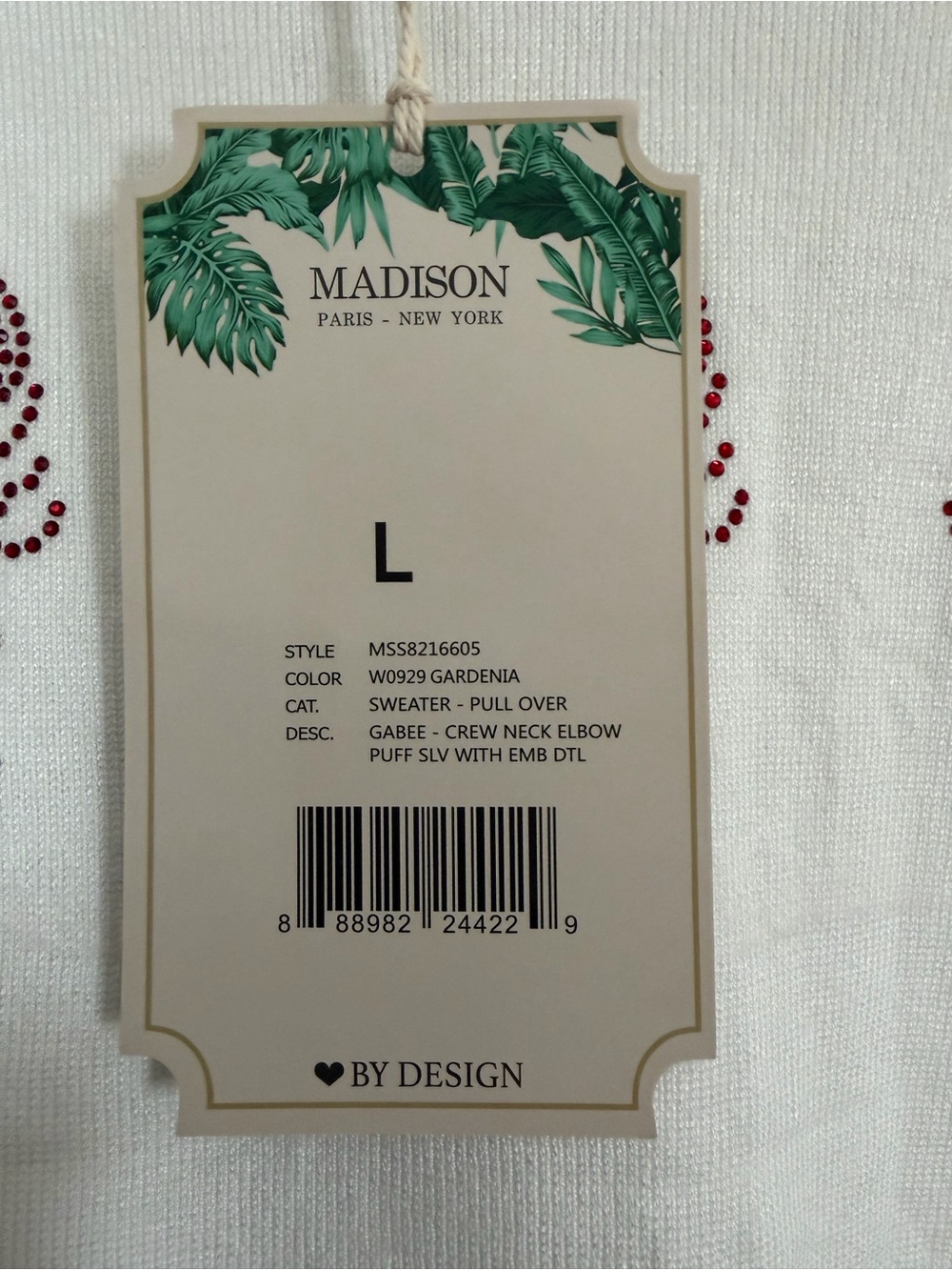 Madison Paris & New York | Large | Knit | Lobster | 🦞 Read Description - Picture 4 of 11